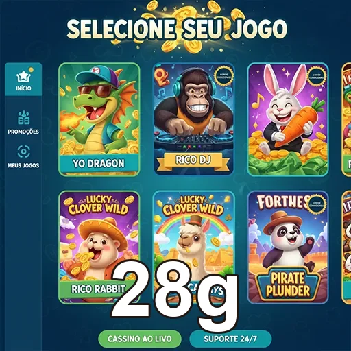 Login rápido e seguro da 28g no celular leve