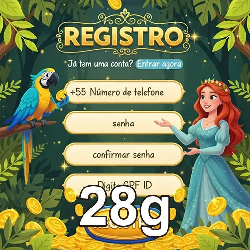 Tela de login 28g com ajuda prática e suporte seguro